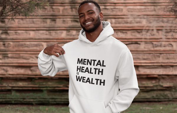 Mental Health is Wealth Hoodie (BLACK)